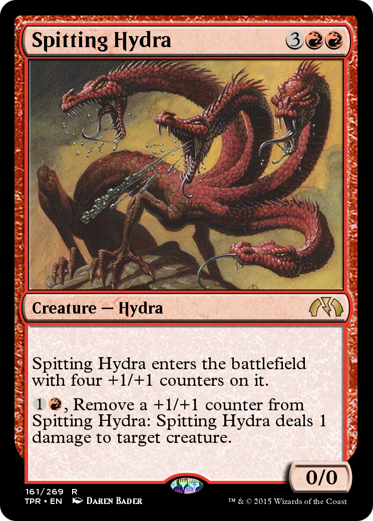 Spitting Hydra (TPR-161) - Tempest Remastered - Premium MTG Single from Wizards of the Coast - Just $0! Shop now at Game Crave Tournament Store
