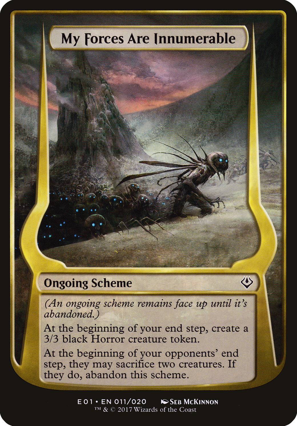 My Forces Are Innumerable (OE01-11★) - Archenemy: Nicol Bolas Schemes - Premium MTG Single from Wizards of the Coast - Just $1.19! Shop now at Game Crave Tournament Store