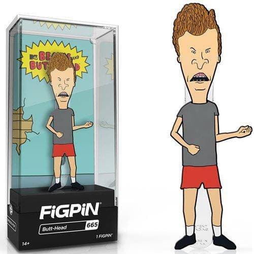 FiGPiN Enamel Pin - Beavis and Butt-Head - Select Figure(s) - Premium Brooches & Lapel Pins from ToyShnip - Just $15! Shop now at Game Crave Tournament Store