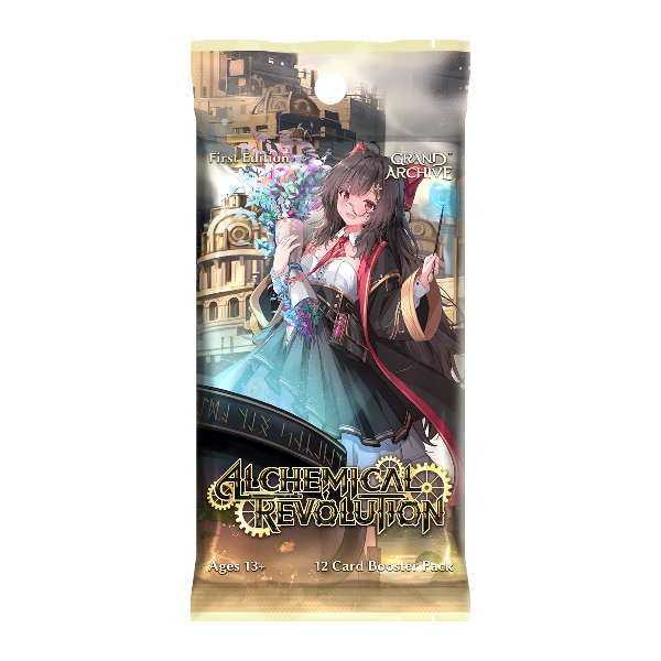 Grand Archive TCG - Alchemical Revolution First Edition Booster Pack - Premium GRA Sealed from Weebs of the Shore - Just $4.49! Shop now at Game Crave Tournament Store