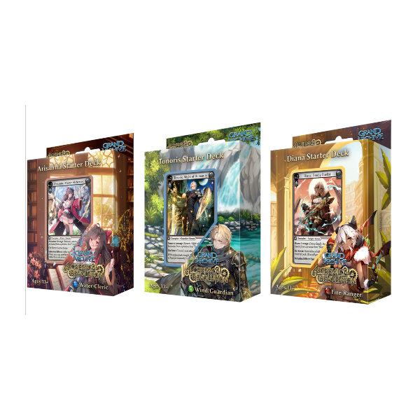 Grand Archive TCG - Alchemical Revolution Starter Deck - Premium GRA Sealed from Weebs of the Shore - Just $14.99! Shop now at Game Crave Tournament Store