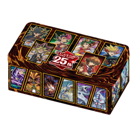 Yu-Gi-Oh TCG - 25th Anniversary Tin - Dueling Heroes - Premium YGO Sealed from Konami - Just $21.99! Shop now at Game Crave Tournament Store