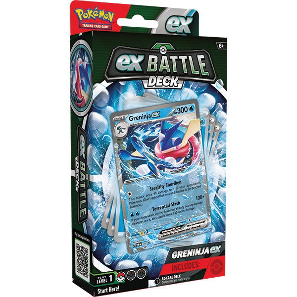 Pokemon TCG: ex Battle Deck Kangaskhan ex & Greninja ex - Premium PKM Sealed from Nintendo - Just $9.99! Shop now at Game Crave Tournament Store