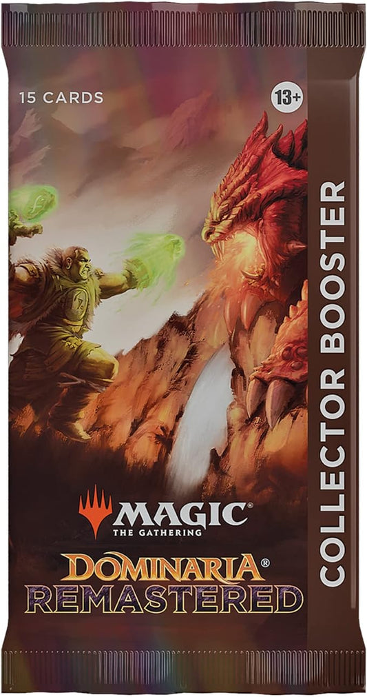 MTG TCG - Dominaria Remastered Collector Booster Pack - Premium MTG Sealed from Wizards of the Coast - Just $29.99! Shop now at Game Crave Tournament Store