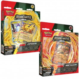 Pokemon TCG - Ninetails ex/Zapdos ex Deluxe Battle Deck - Premium PKM Sealed from Nintendo - Just $19.99! Shop now at Game Crave Tournament Store