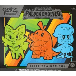 Pokemon TCG - Scarlet and Violet 2 Paldea Evolved Elite Trainer Box - Premium PKM Sealed from Nintendo - Just $49.99! Shop now at Game Crave Tournament Store