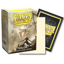 Dragon Shield Valor (100 ct) - Dual Matte - Standard - Premium Card Sleeves from Arcane Tinmen - Just $14.99! Shop now at Game Crave Tournament Store