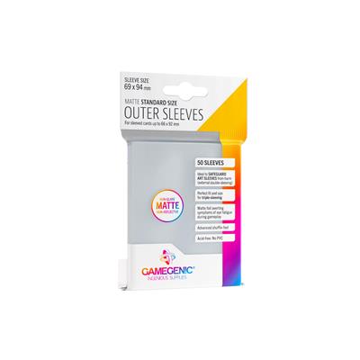 Gamegenic Outer Sleeves Matte (50 ct) - Standard - Premium Card Sleeves from Asmodee North America - Just $3.99! Shop now at Game Crave Tournament Store