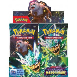 Pokemon TCG - Twilight Masquerade Booster Box - Premium PKM Sealed from Nintendo - Just $129.99! Shop now at Game Crave Tournament Store