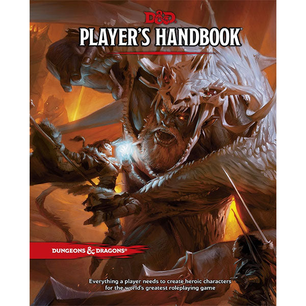 D&D 5E: Player's Handbook - Premium Board Game from Wizards of the Coast - Just $49.95! Shop now at Game Crave Tournament Store