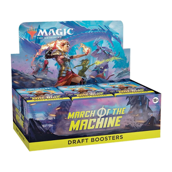 MTG TCG - March of the Machine Draft Booster Box - Premium MTG Sealed from Wizards of the Coast - Just $119.99! Shop now at Game Crave Tournament Store