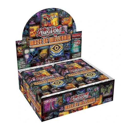 Yu-Gi-Oh TCG - Maze of Millennia Booster Box - Premium YGO Sealed from Konami - Just $84.99! Shop now at Game Crave Tournament Store