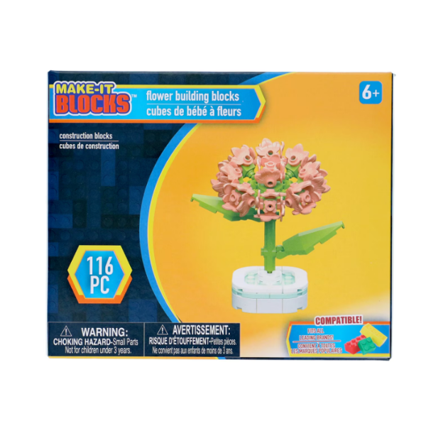 Make It Blocks - Hyacinth with Pot (116 pcs)