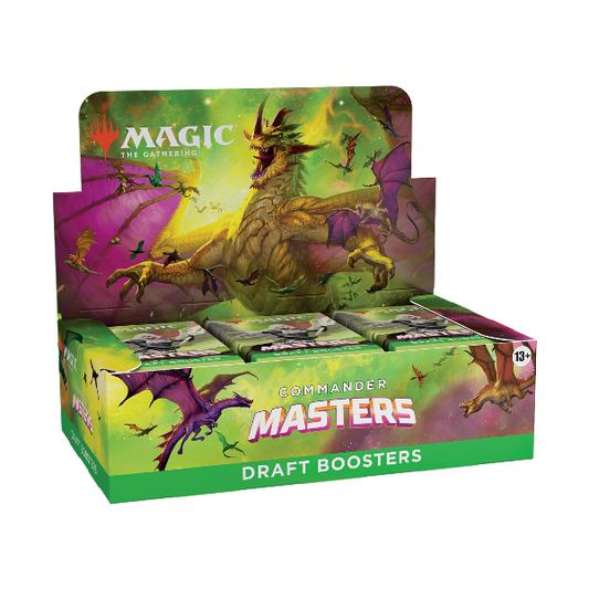 MTG TCG - Commander Masters Draft Booster Box - Premium MTG Sealed from Wizards of the Coast - Just $319.99! Shop now at Game Crave Tournament Store