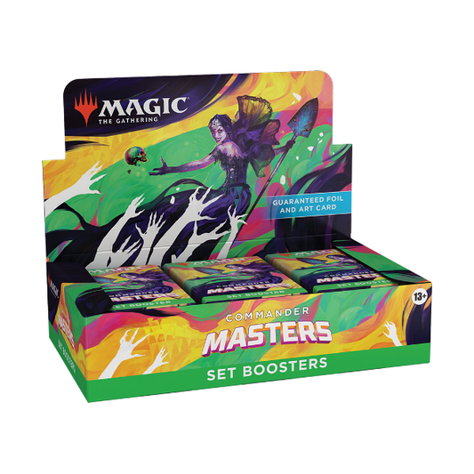 MTG TCG - Commander Masters Set Booster Box - Premium MTG Sealed from Wizards of the Coast - Just $399.99! Shop now at Game Crave Tournament Store