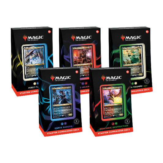 MTG TCG - Starter Commander Deck - Premium MTG Sealed from Wizards of the Coast - Just $24.99! Shop now at Game Crave Tournament Store