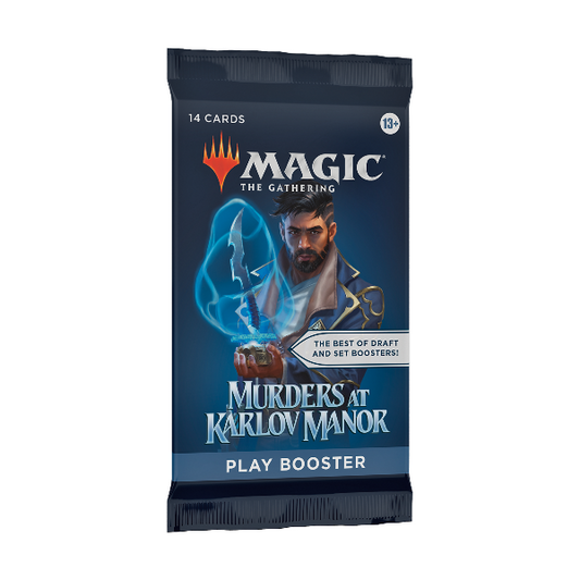 MTG TCG - Murders at Karlov Manor Play Booster Pack - Premium MTG Sealed from Wizards of the Coast - Just $5.99! Shop now at Game Crave Tournament Store