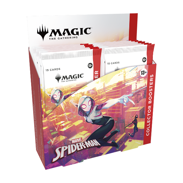 MTG TCG - Marvel's Spider-Man Collector Booster Box Game Crave Tournament Store MTG TCG - Marvel's Spider-Man Collector Booster Box Game Crave Tournament Store