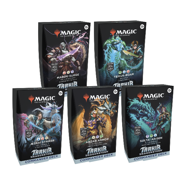 MTG TCG - Tarkir Dragonstorm Commander Deck - Premium MTG Sealed from Wizards of the Coast - Just $49.99! Shop now at Game Crave Tournament Store