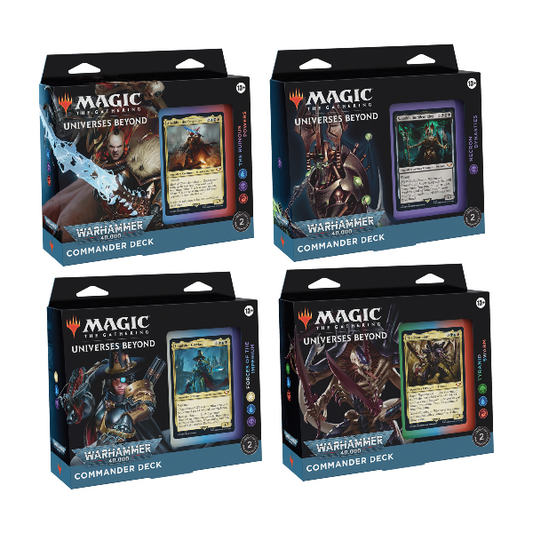 MTG TCG - Warhammer 40k Commander Deck - Premium MTG Sealed from Wizards of the Coast - Just $64.99! Shop now at Game Crave Tournament Store