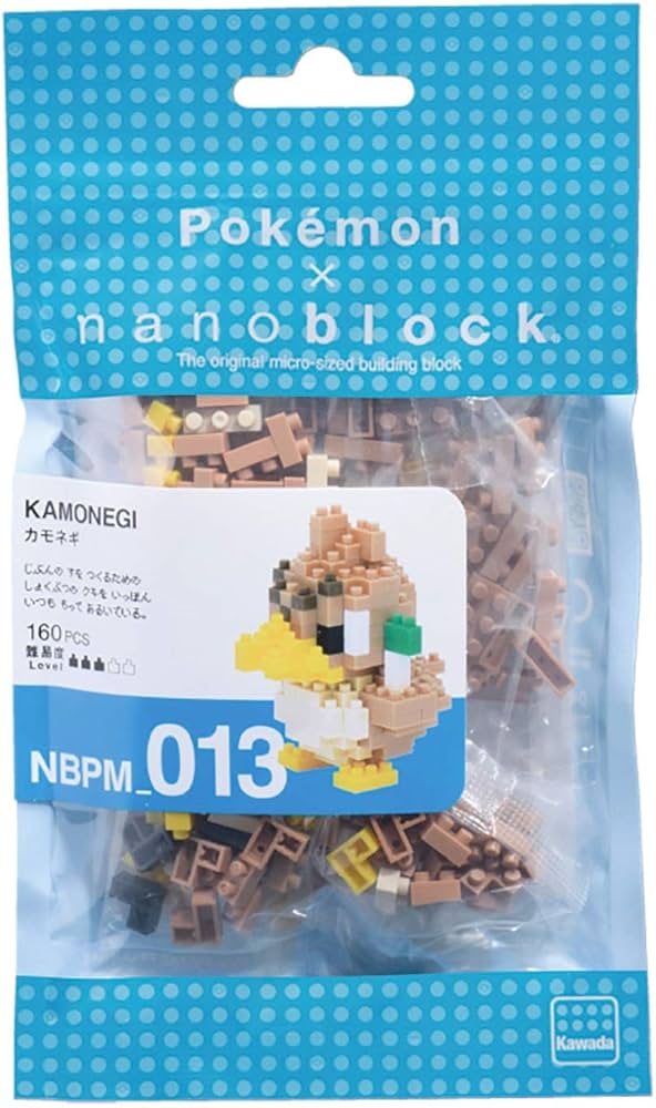 Nanoblock Pokemon Farfetch'd Construction Kit