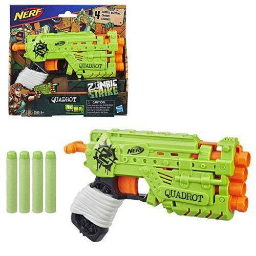 Nerf Zombie Strike Quadrot Blaster - Premium Toys & Games from ToyShnip - Just $11.22! Shop now at Game Crave Tournament Store
