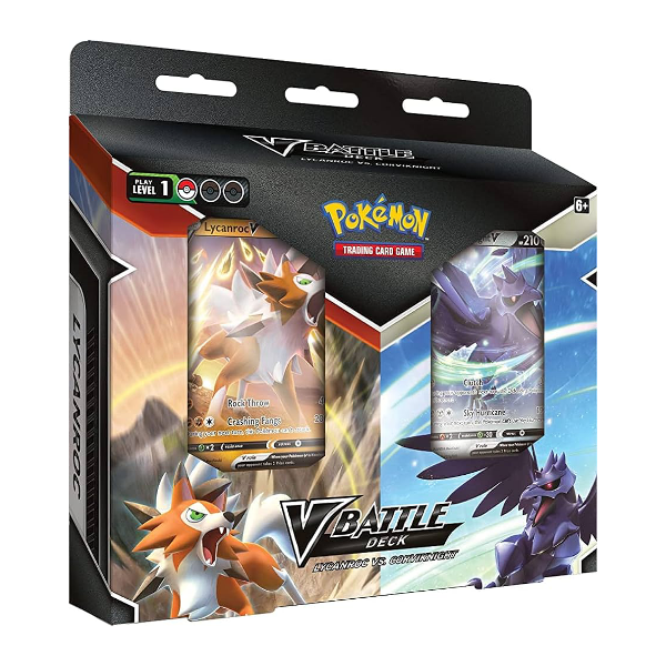 Pokemon TCG - V Battle Deck Lycanroc V vs Corviknight V Bundle - Premium PKM Sealed from Nintendo - Just $29.99! Shop now at Game Crave Tournament Store
