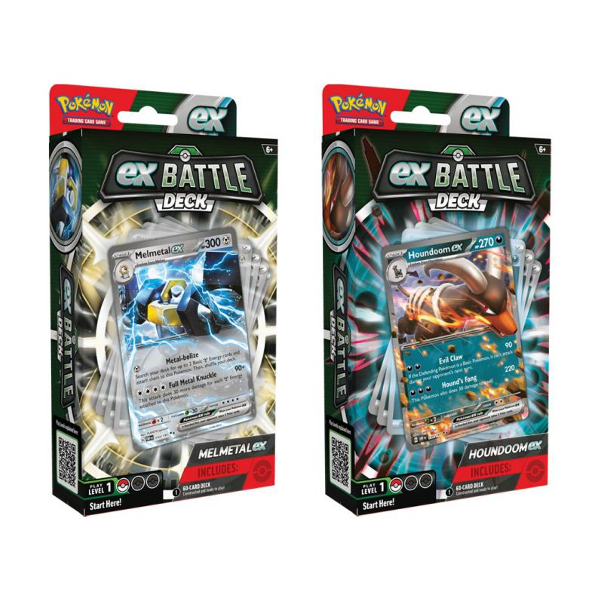 Game Crave Tournament Store - Pokemon TCG: ex Battle Deck - Melmetal ex & Houndoom ex Game Crave Tournament Store - Pokemon TCG: ex Battle Deck - Melmetal ex & Houndoom ex