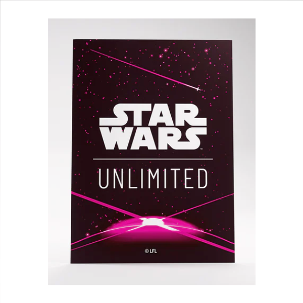 Star Wars Unlimited TCG - Gamegenic Premium Art Sleeve - Card Back Magenta - Premium Card Sleeves from Gamegenic - Just $8.49! Shop now at Game Crave Tournament Store