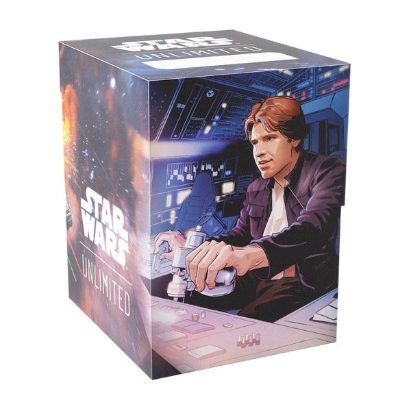 Star Wars Unlimited TCG - Gamegenic Soft Crate - Han Solo/Millennium Falcon - Premium Deck Boxes from Gamegenic - Just $7.99! Shop now at Game Crave Tournament Store