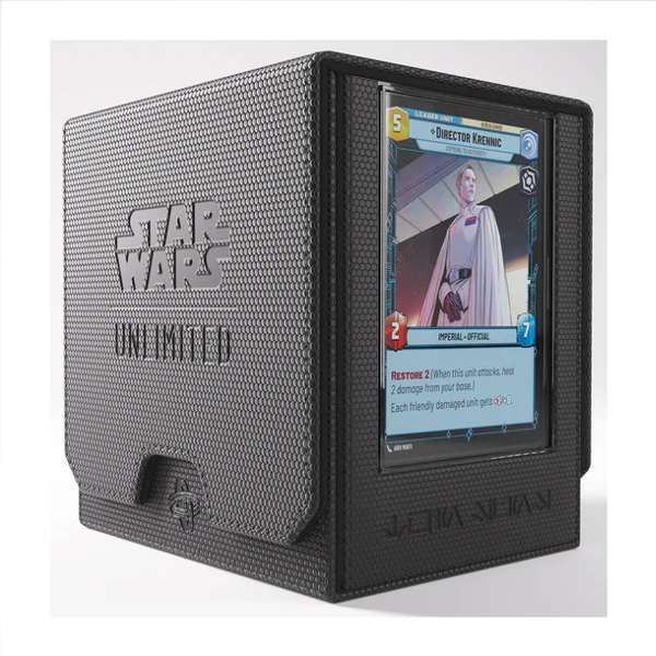 Star Wars Unlimited TCG - Gamegenic Twin Suns Deck Pod - Black - Premium Deck Boxes from Gamegenic - Just $44.99! Shop now at Game Crave Tournament Store