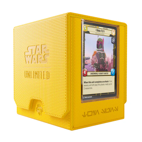Star Wars Unlimited TCG - Gamegenic Twin Suns Deck Pod - Yellow - Premium Deck Boxes from Gamegenic - Just $44.99! Shop now at Game Crave Tournament Store