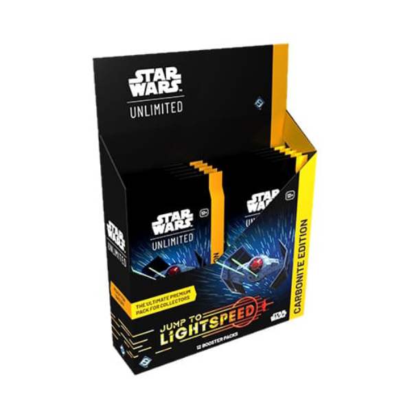 Star Wars Unlimited TCG - Jump to Lightspeed Carbonite Booster Box Star Wars Unlimited TCG - Jump to Lightspeed Carbonite Booster Box