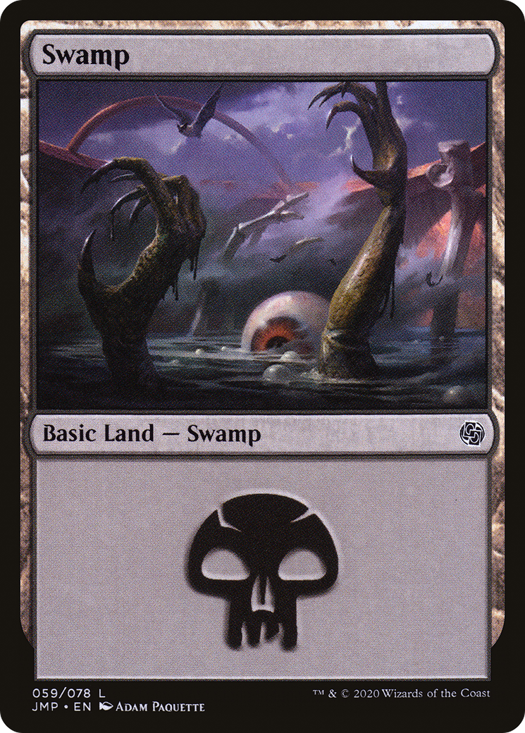 Swamp (JMP-059) - Jumpstart - Premium MTG Single from Wizards of the Coast - Just $0.08! Shop now at Game Crave Tournament Store
