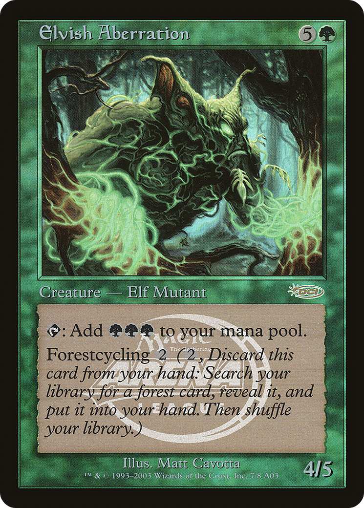 Elvish Aberration (PAL03-007) - Arena League 2003 Foil - Premium MTG Single from Wizards of the Coast - Just $1.74! Shop now at Game Crave Tournament Store