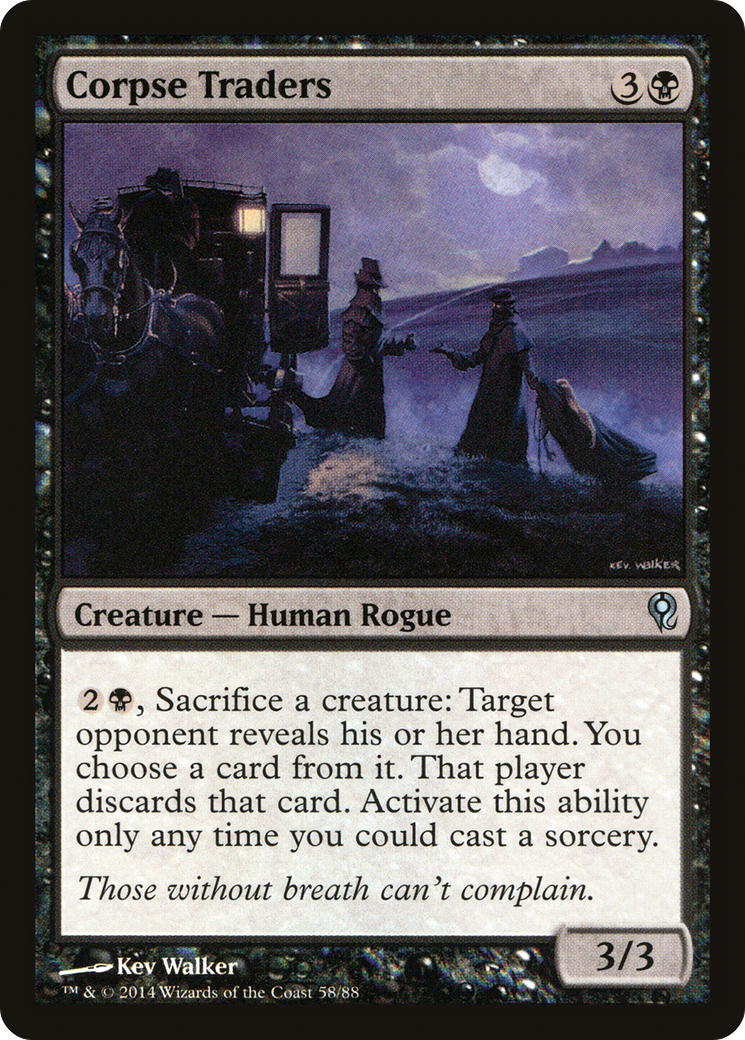 Corpse Traders (DDM-058) - Duel Decks: Jace vs. Vraska - Premium MTG Single from Wizards of the Coast - Just $0.08! Shop now at Game Crave Tournament Store