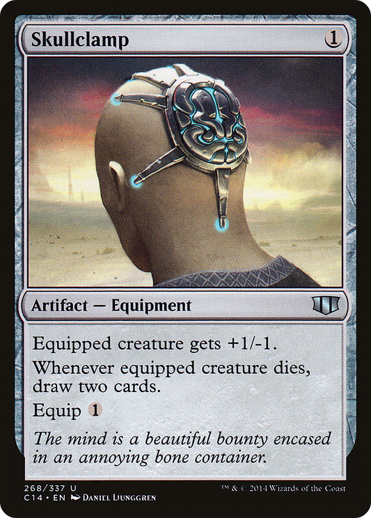 Skullclamp (C14-268) - Commander 2014 - Premium MTG Single from Wizards of the Coast - Just $5.52! Shop now at Game Crave Tournament Store