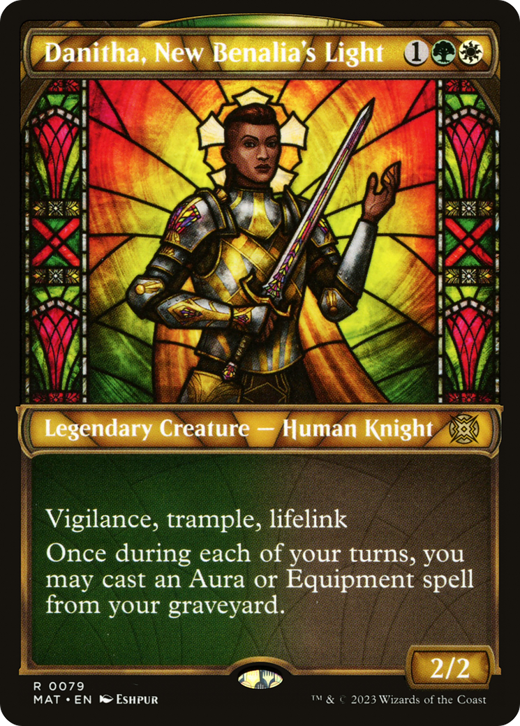 Danitha, New Benalia's Light (MAT-079) - March of the Machine: The Aftermath: (Showcase) Foil - Premium MTG Single from Wizards of the Coast - Just $0.16! Shop now at Game Crave Tournament Store