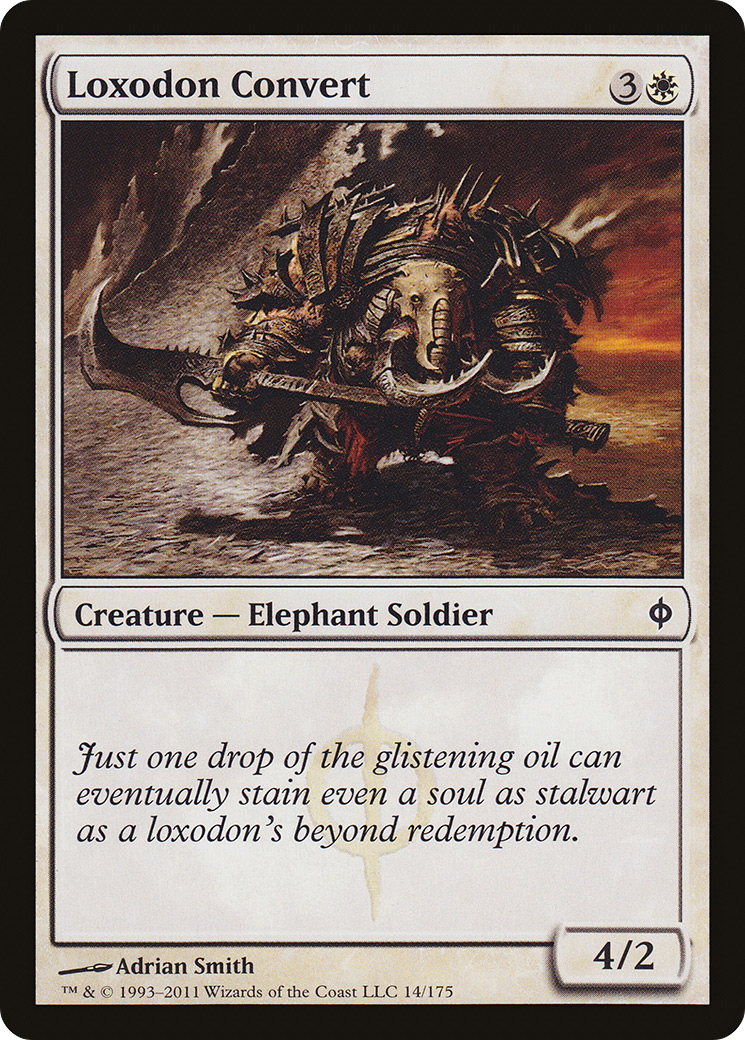 Loxodon Convert (NPH-014) - New Phyrexia - Premium MTG Single from Wizards of the Coast - Just $0.25! Shop now at Game Crave Tournament Store