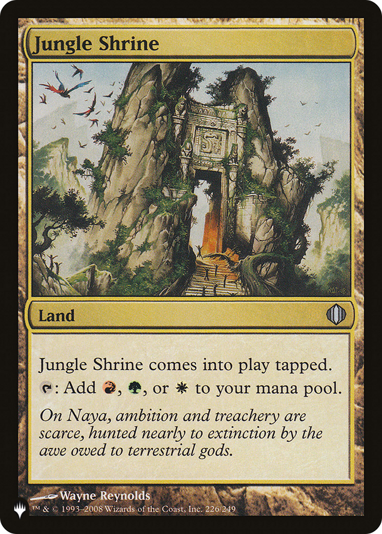 Jungle Shrine (PCTB-074) - From Cute to Brute - Premium MTG Single from Wizards of the Coast - Just $0.25! Shop now at Game Crave Tournament Store