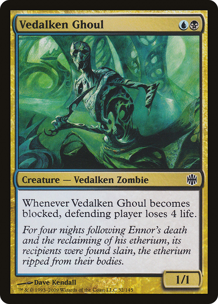 Vedalken Ghoul (ARB-032) - Alara Reborn Foil - Premium MTG Single from Wizards of the Coast - Just $0.08! Shop now at Game Crave Tournament Store