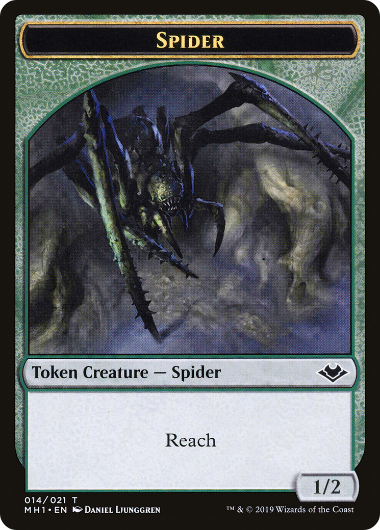 Spider (TMH1-014) - Modern Horizons Tokens Foil - Premium MTG Single from Wizards of the Coast - Just $0! Shop now at Game Crave Tournament Store