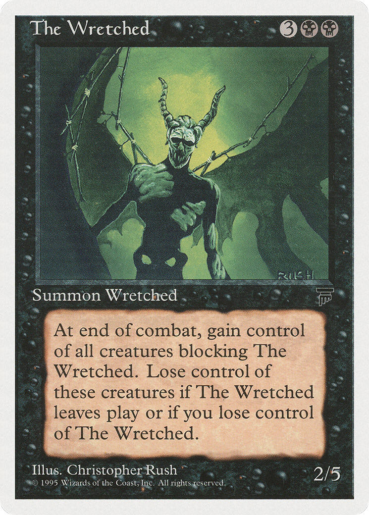 The Wretched (CHR-039) - Chronicles - Premium MTG Single from Wizards of the Coast - Just $0.08! Shop now at Game Crave Tournament Store