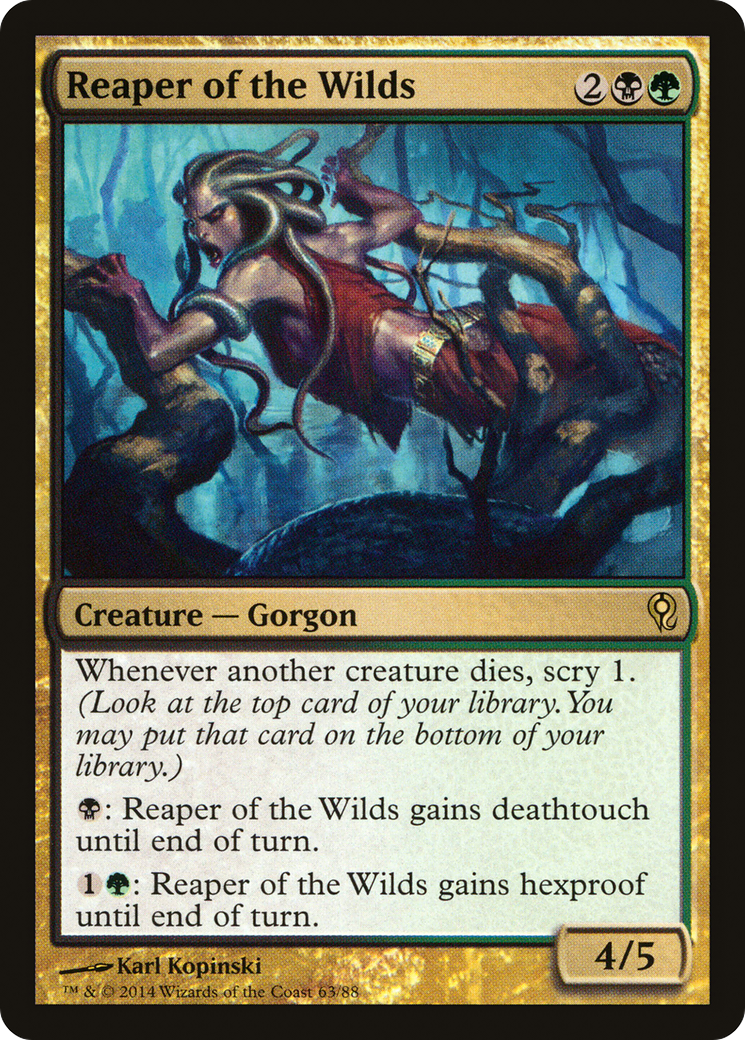 Reaper of the Wilds (DDM-063) - Duel Decks: Jace vs. Vraska - Premium MTG Single from Wizards of the Coast - Just $0.08! Shop now at Game Crave Tournament Store