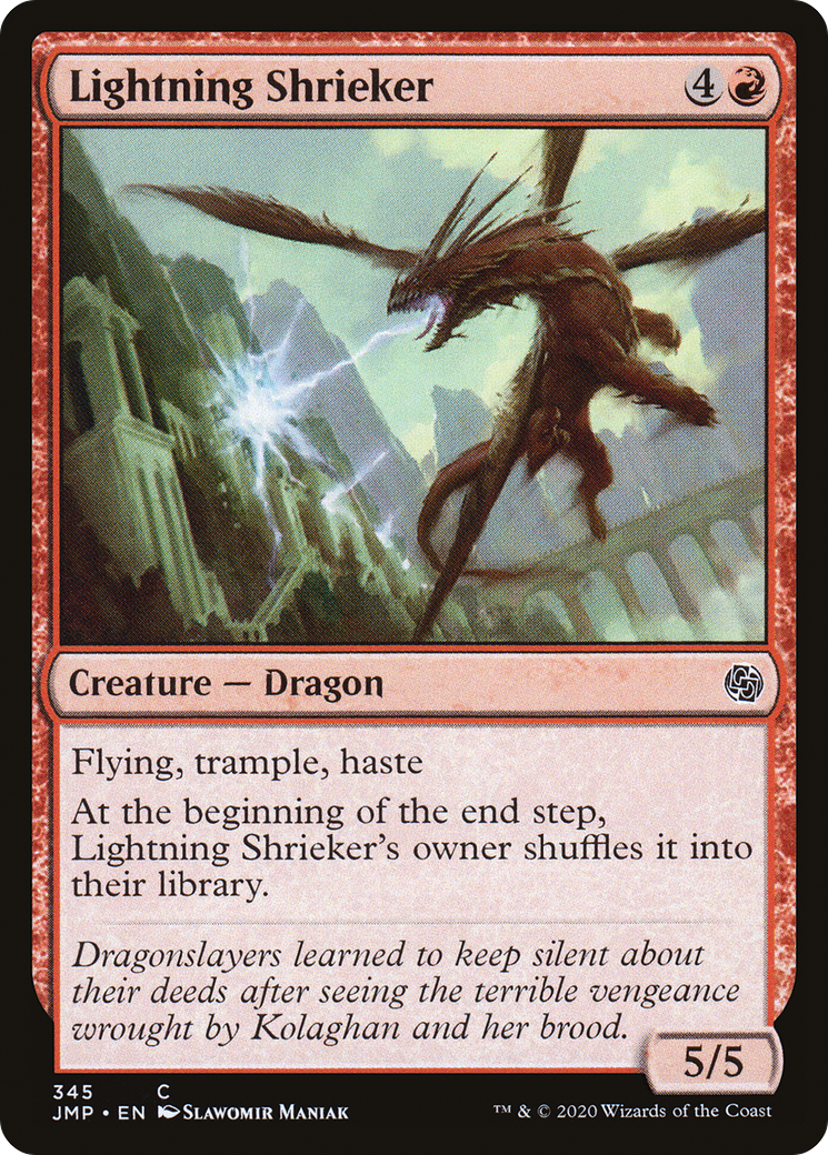 Lightning Shrieker (JMP-345) - Jumpstart - Premium MTG Single from Wizards of the Coast - Just $0.08! Shop now at Game Crave Tournament Store