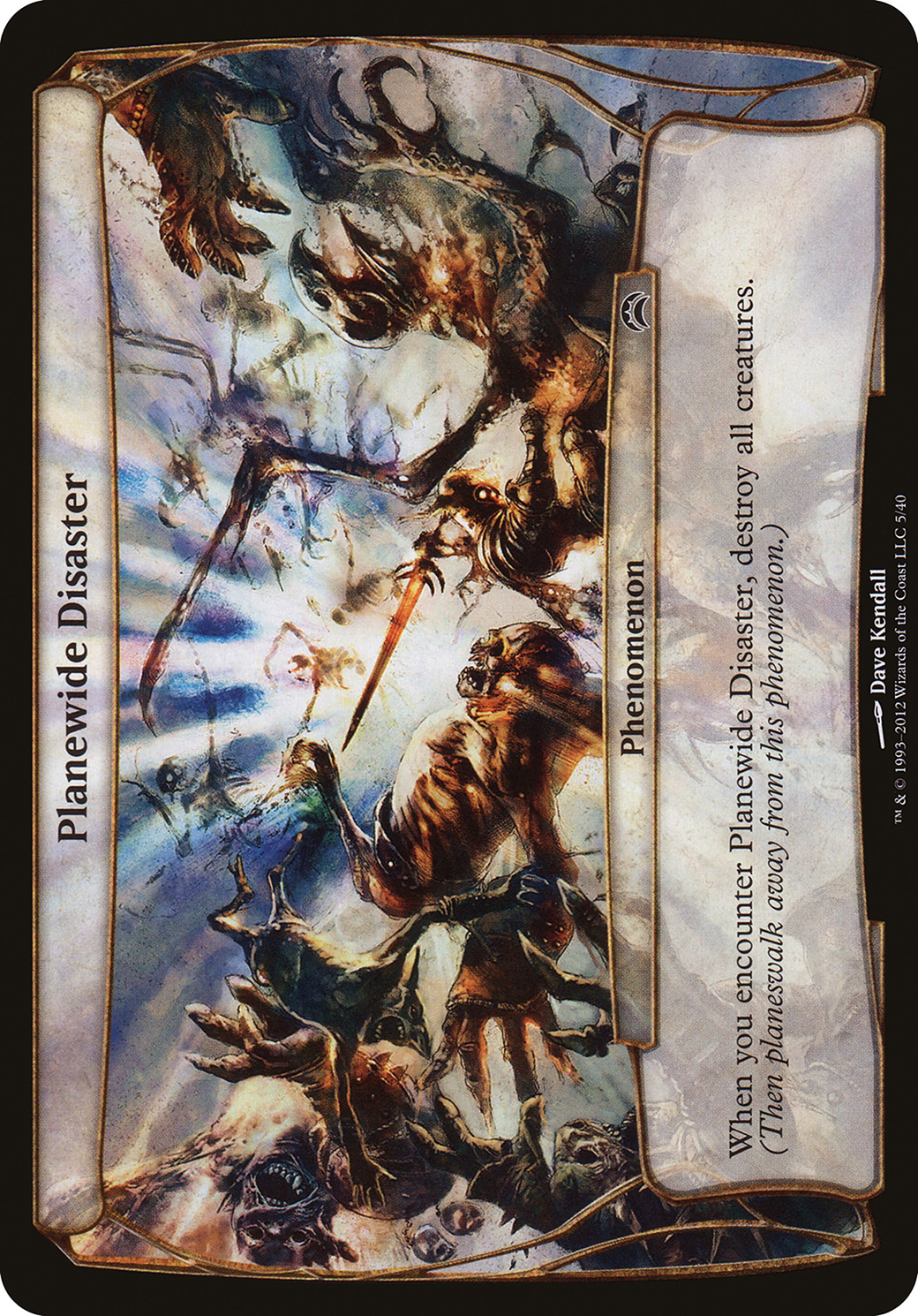 Planewide Disaster (OPC2-005) - Planechase 2012 Planes - Premium MTG Single from Wizards of the Coast - Just $2.87! Shop now at Game Crave Tournament Store