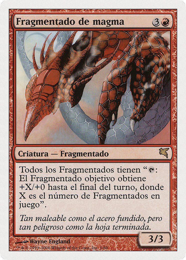 Magma Sliver (PSAL-0D1) - Salvat 2005 - Premium MTG Single from Wizards of the Coast - Just $0! Shop now at Game Crave Tournament Store