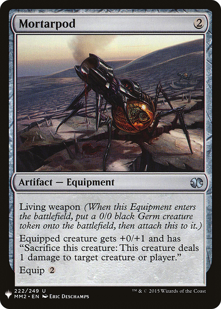 Mortarpod (MB1-1612) - Mystery Booster - Premium MTG Single from Wizards of the Coast - Just $0.08! Shop now at Game Crave Tournament Store