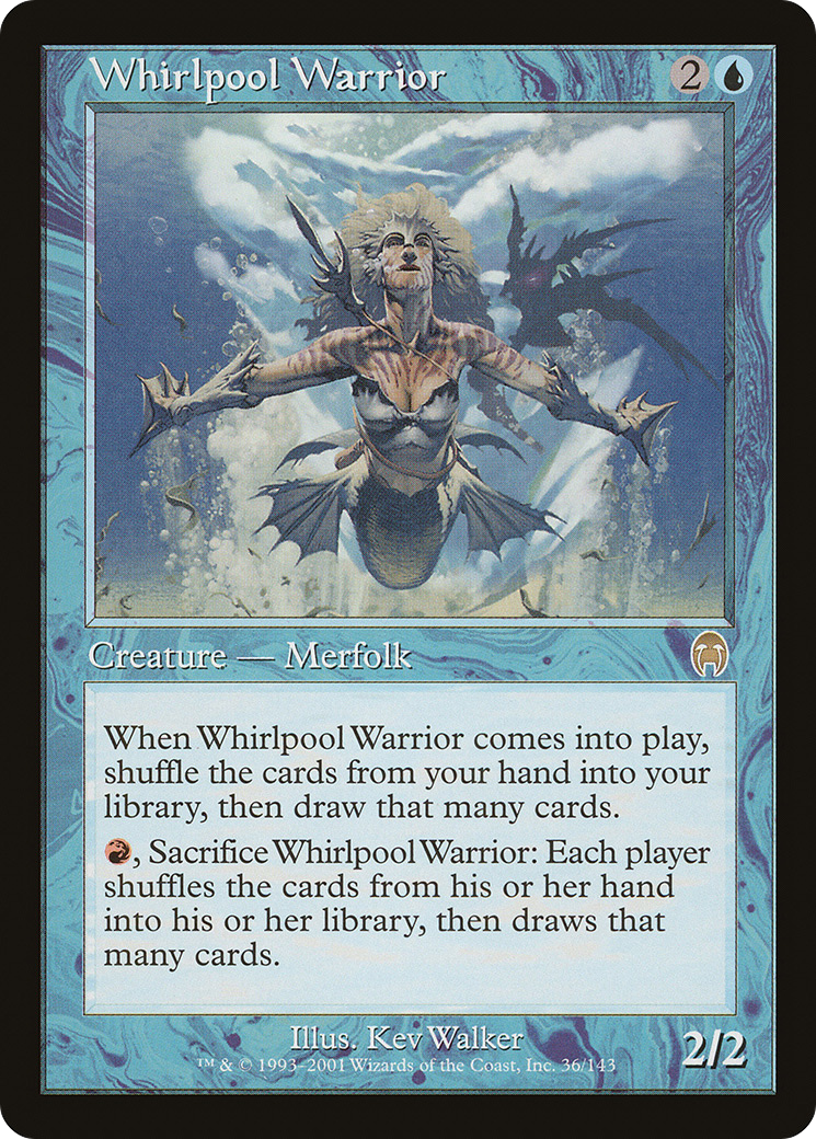 Whirlpool Warrior (APC-036) - Apocalypse Foil - Premium MTG Single from Wizards of the Coast - Just $6.53! Shop now at Game Crave Tournament Store