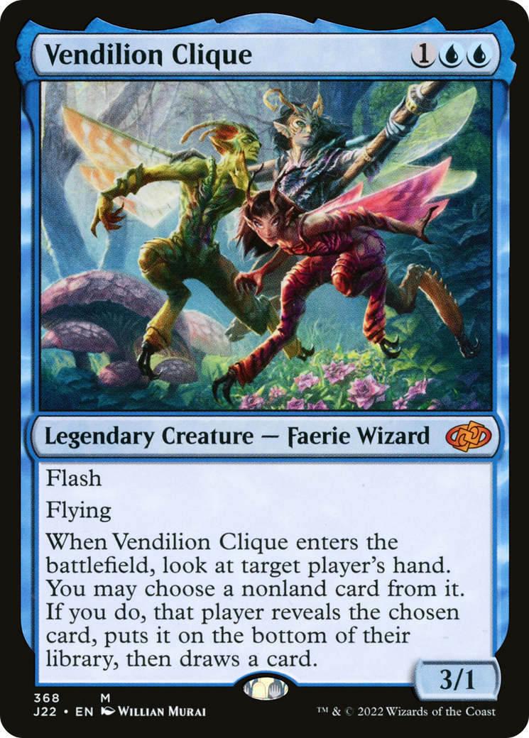 Vendilion Clique (J22-368) - Jumpstart 2022 - Premium MTG Single from Wizards of the Coast - Just $1.94! Shop now at Game Crave Tournament Store